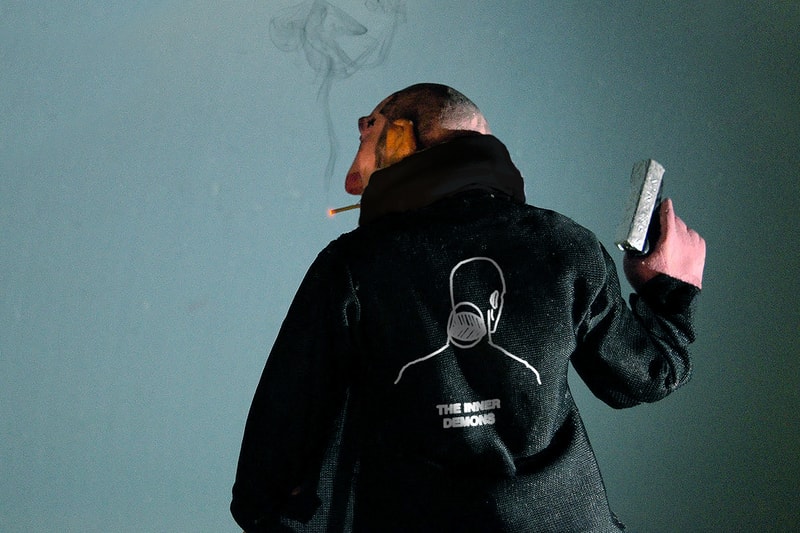 HIDDEN CHARACTERS duality of man lookbook sculpture