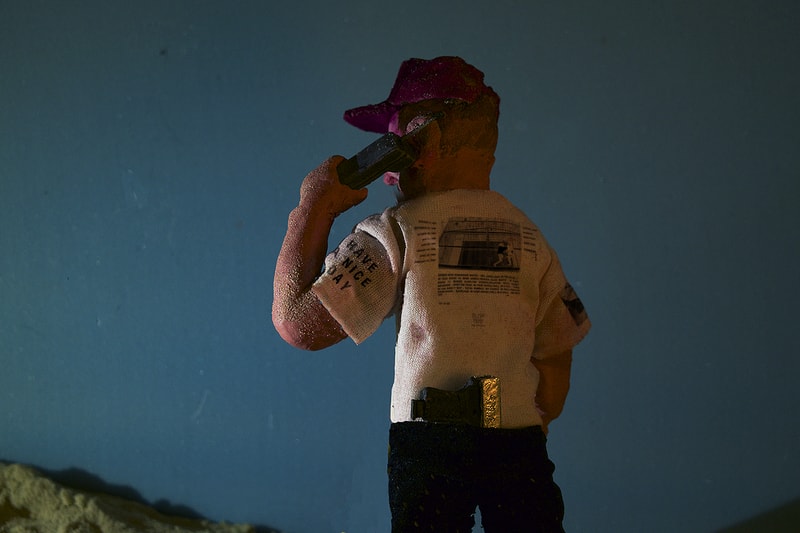 HIDDEN CHARACTERS duality of man lookbook sculpture