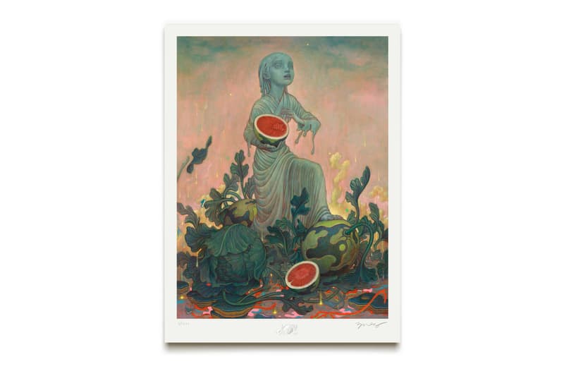 James Jean Melon Print Celebrates Summer