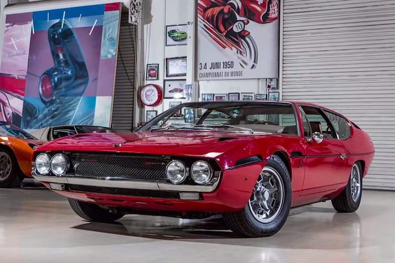 Joyride With Jay Leno in His Restored 1969 Lamborghini Espada