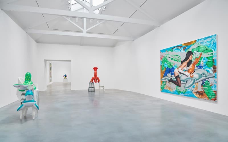 Jeff Koons' "Now" Exhibition at Damien Hirst's Newport Street Gallery