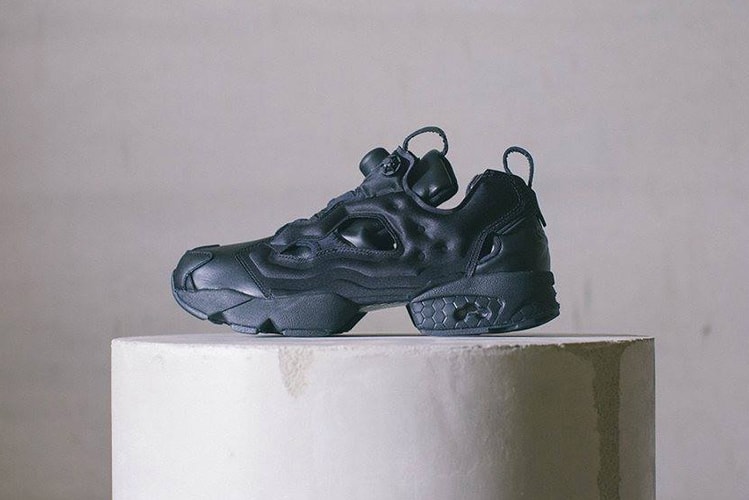 The Journal Standard x Reebok Instapump Fury Takes on a Sleek All-Black Aesthetic