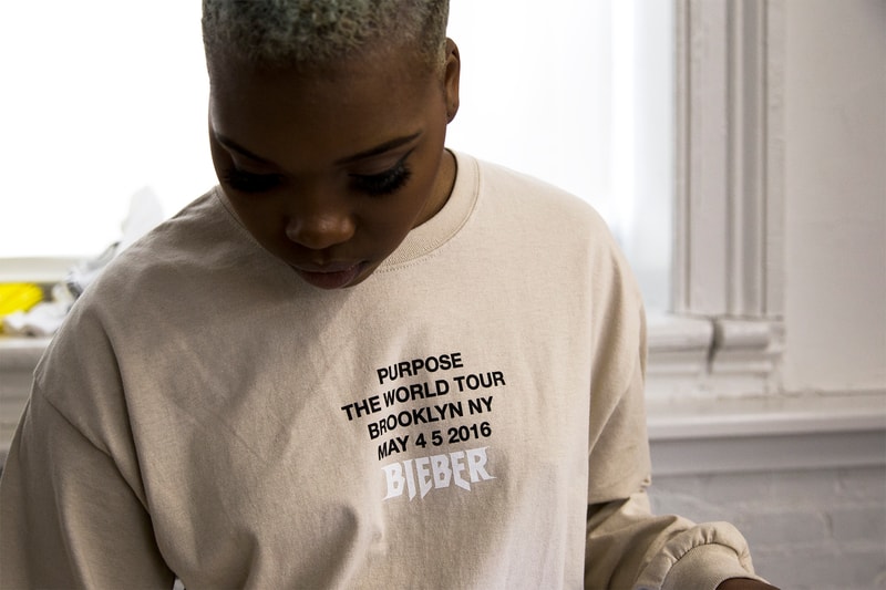 Justin Bieber Purpose Pop Up Shop at VFILES