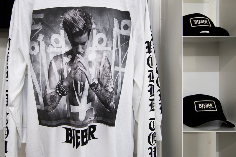 Justin Bieber Purpose Pop Up Shop at VFILES