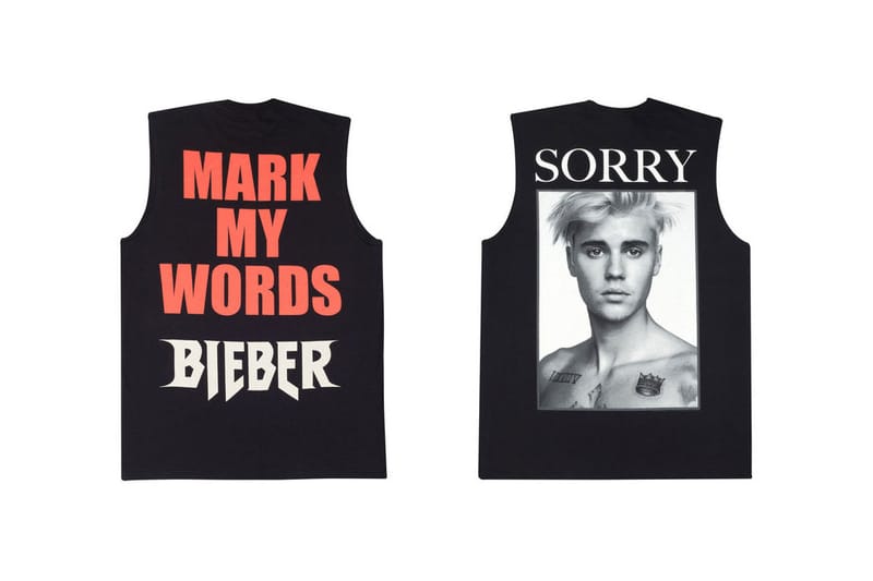 Justin Bieber's Purpose Tour Merch Is Officially Available Online