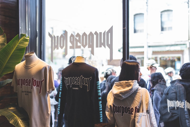 Justin Bieber Purpose Pop Up at Nomad Toronto