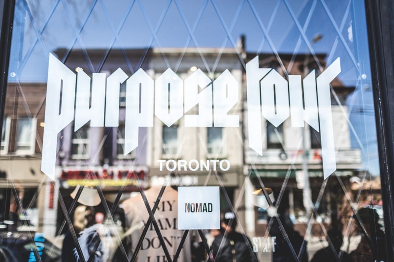 Justin Bieber Purpose Pop Up at Nomad Toronto