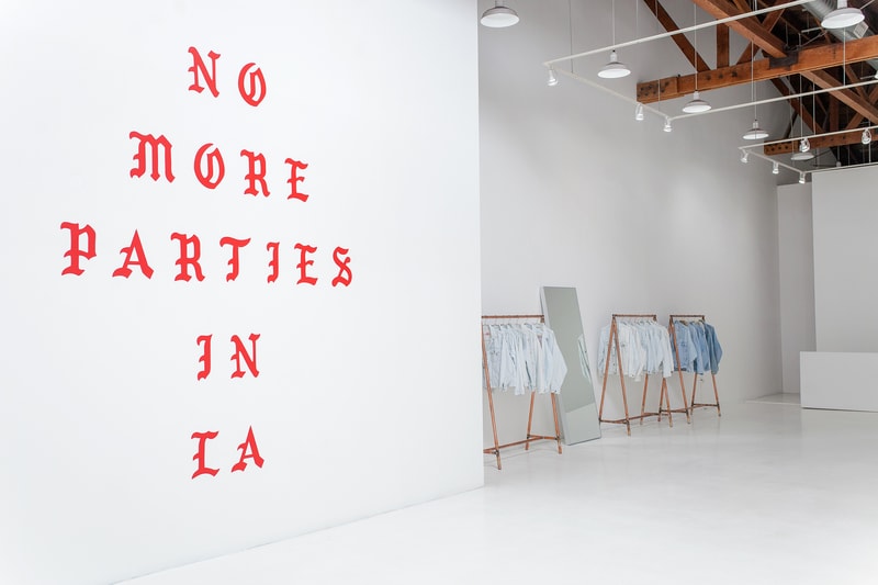 Kanye West The Life of Pablo Temporary Store in LA