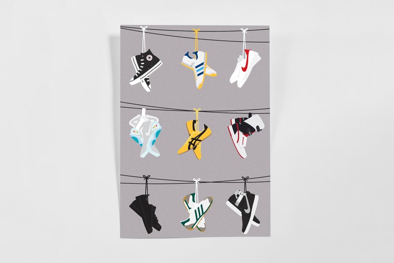 Famous Movie Sneakers Poster Print