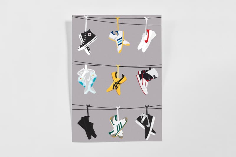 Famous Movie Sneakers Poster Print