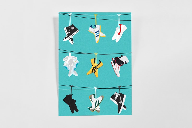 Famous Movie Sneakers Poster Print