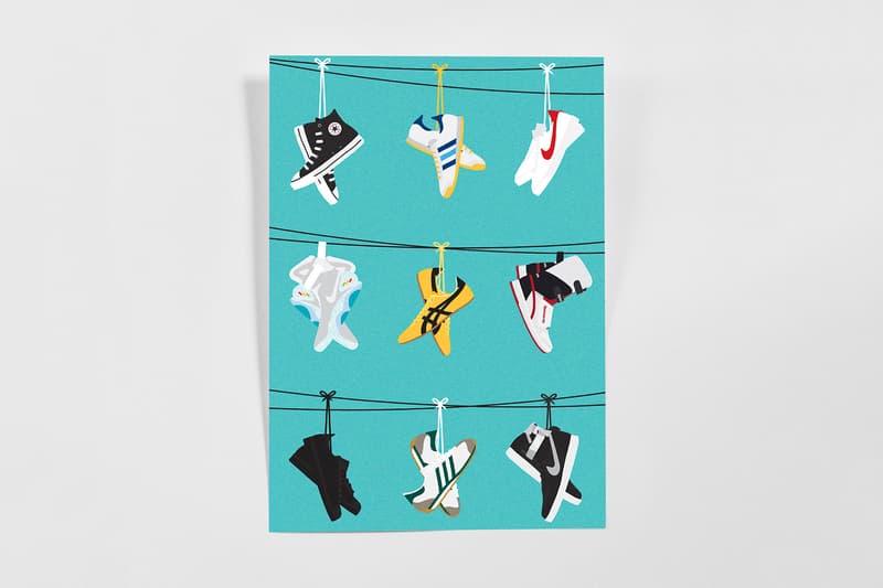 Famous Movie Sneakers Poster Print