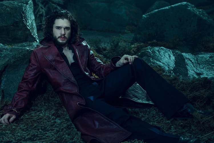 Kit Harington Poses for L'Uomo Vogue