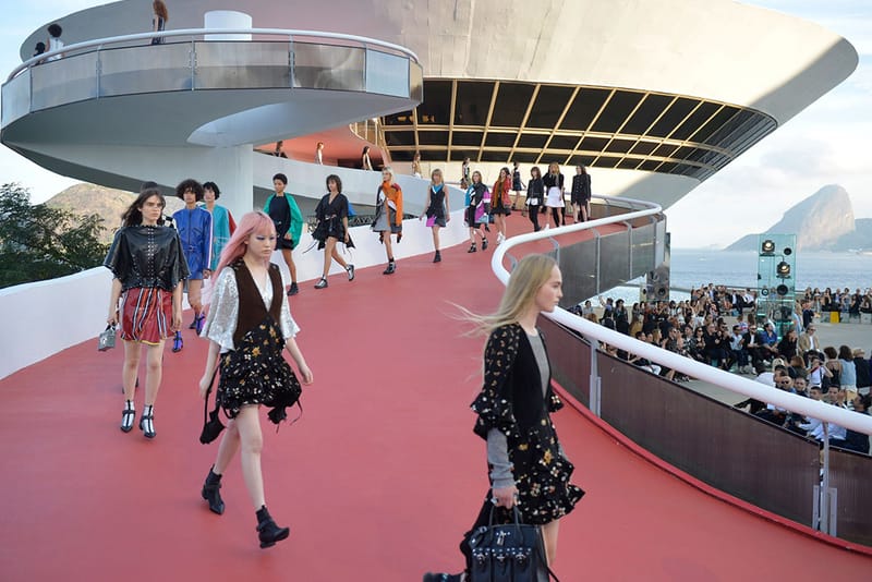 Louis Vuitton Presents Its 2017 Cruise Collection in Rio De Janeiro