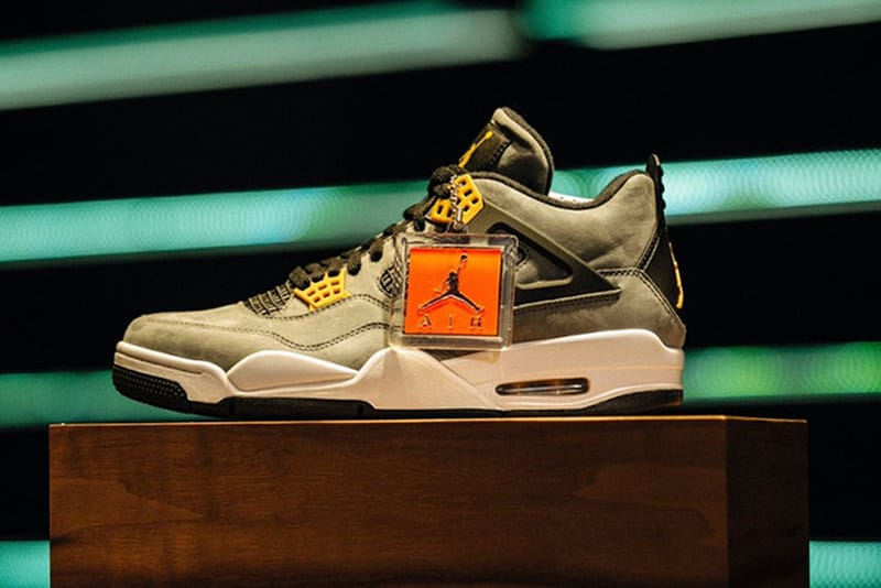 Marcus Jordan Reveals 1-of-1 Air Jordan 4 "Trophy Room"