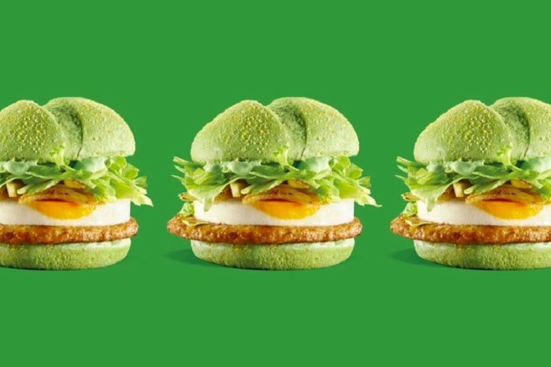McDonald's Green 'Angry Birds' Burger