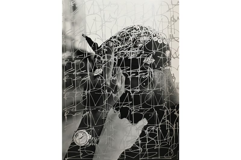 Hip-Hop Photographer Mike Miller & Retna Team up to Sell a 1-Of-1 Tupac Piece