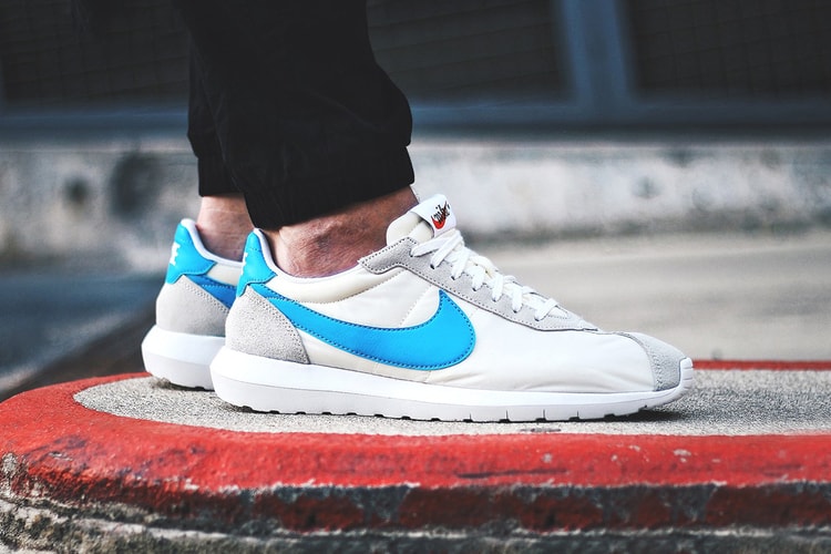 Nike Roshe LD-1000 Summit White/Blue Glow-White-Safety Orange