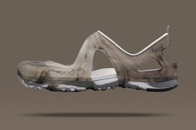 Fluid Patterns Adorn the Latest NikeLab Free Rift Sandal