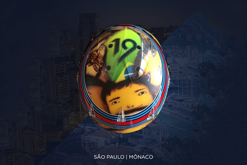 Os Gemeos Designs Felipe Massa Helmet for Monaco Grand Prix