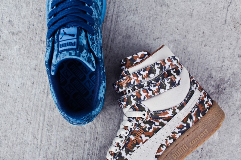 PUMA "Camo" Pack Offers Woodland and Digi-Camouflage Aesthetics