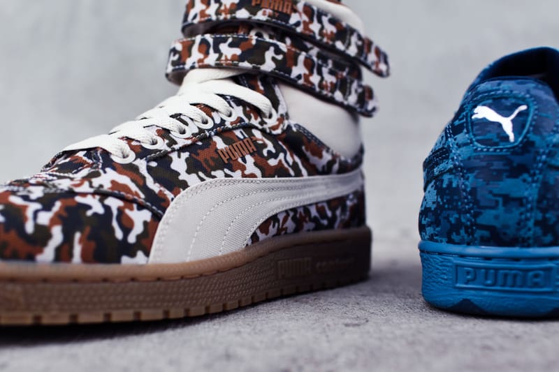 puma camouflage sneakers