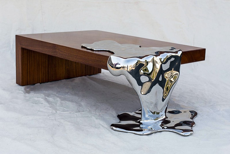 Rado Kirov Stainless Steel Furniture
