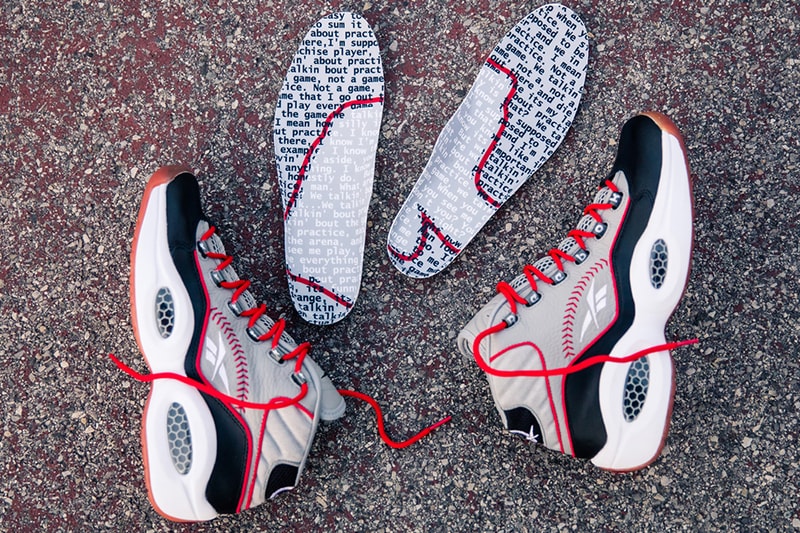 Reebok Question Mid Practice for Allen Iverson