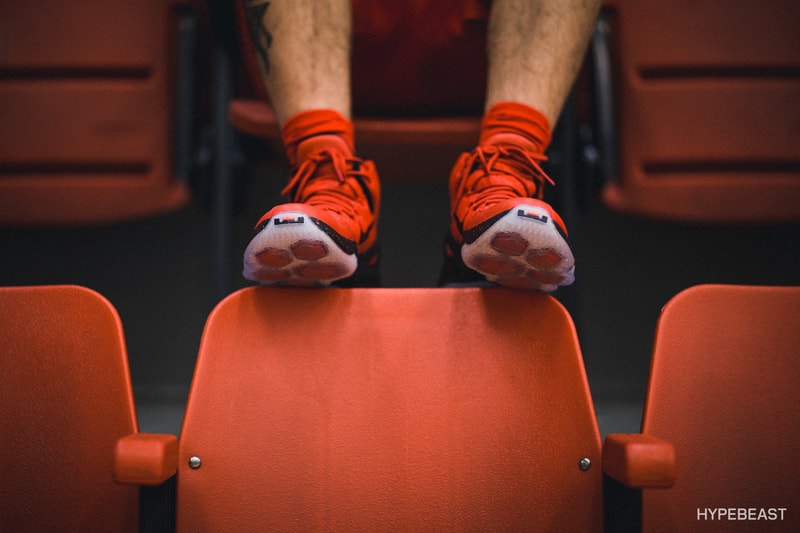 lebron 11 elite team on feet