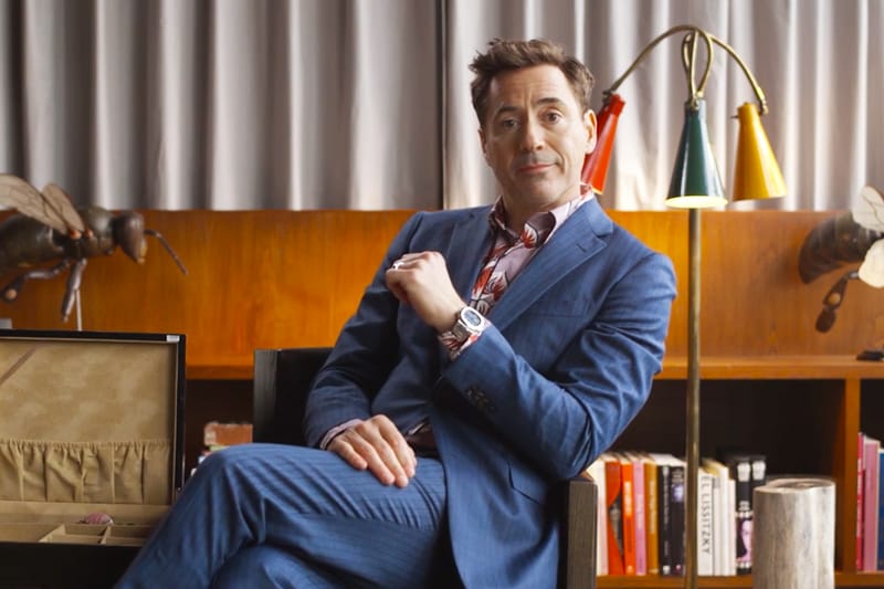 Robert Downey Jr. Shows off His Extensive Watch Collection