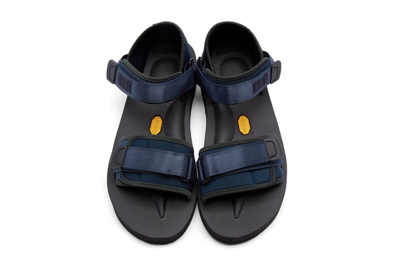 Robert Geller x Suicoke Limited Edition Navy Sandals