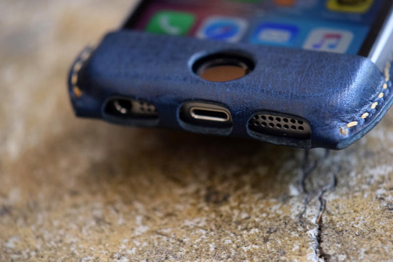 Roberu Leather Phone Case for iPhone SE