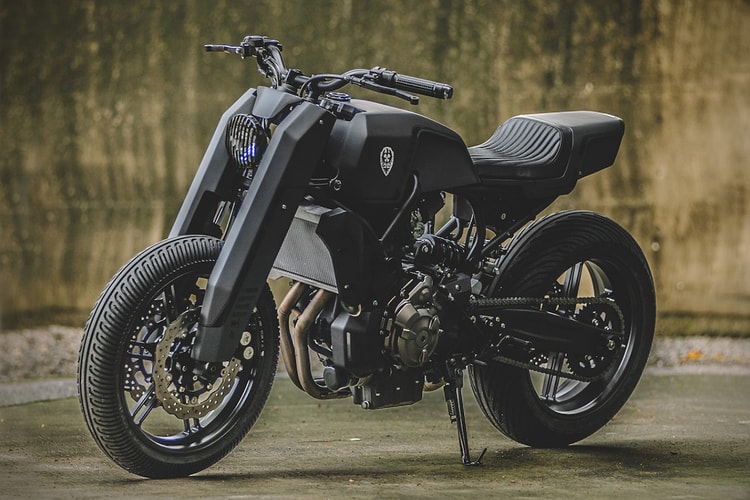 Rough Crafts Presents a Bold "Onyx Blade" Yamaha MT-07 Custom