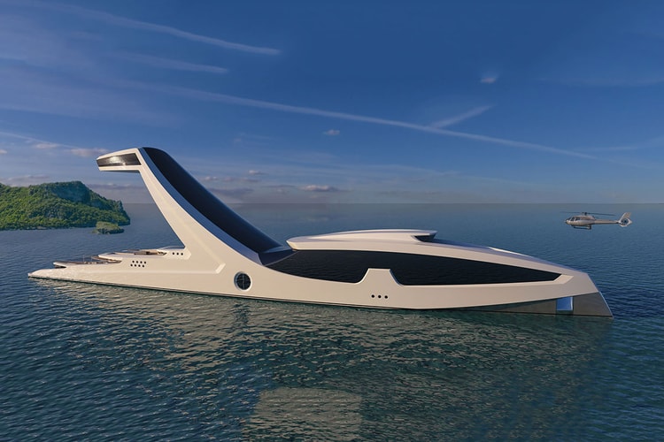 This Mega Yacht Concept Includes a Stunning Infinity Pool in the Sky