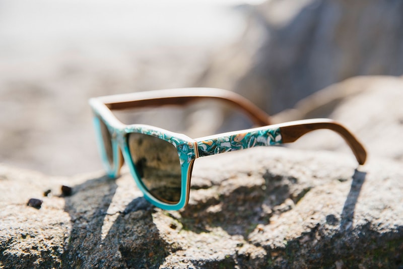 Shwood's "Sea" Sunglasses Use Real Sea Shells