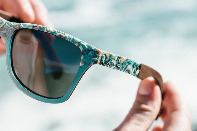 Shwood's "Sea" Sunglasses Use Real Sea Shells
