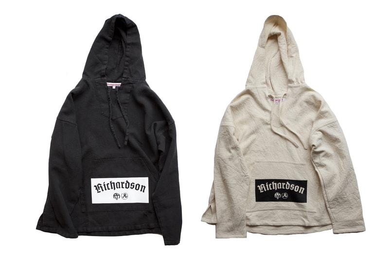 Silkscreened Richardson Magazine Patch Logo Hoodies