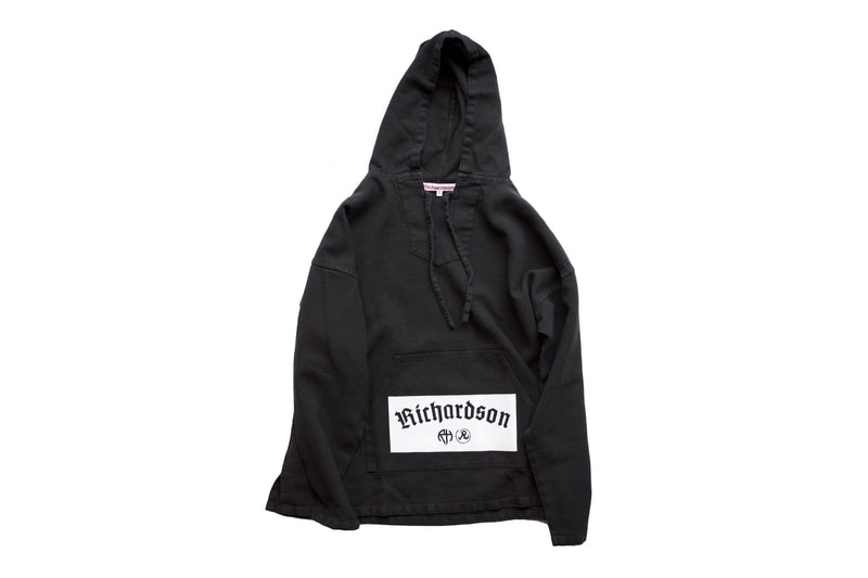 Silkscreened Richardson Magazine Patch Logo Hoodies