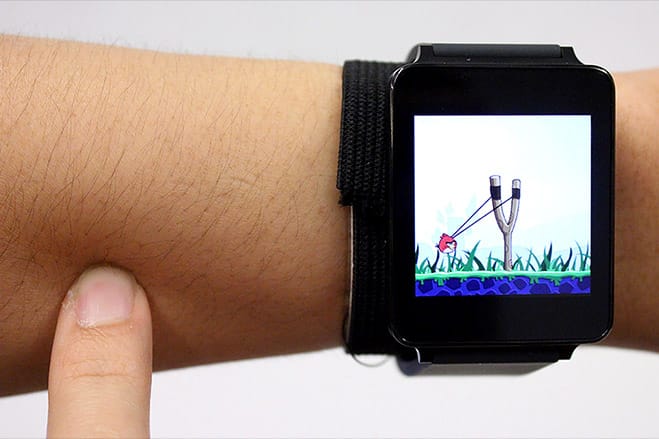 Turn Your Arm Into a Touchscreen With This New Smartwatch