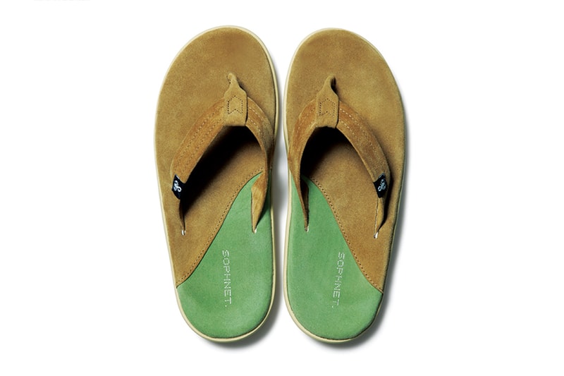 SOPHNET. x Island Slipper 2016 Spring/Summer Color-Blocked Sandals