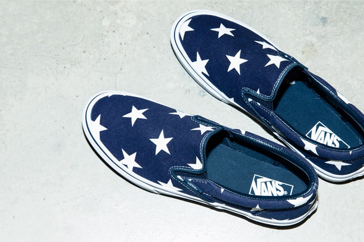 SOPHNET. Gives the Vans Classic Slip-On a Star-Studded Makeover