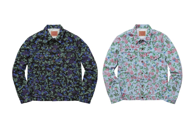 Supreme x Levi's 2016 Spring Summer Floral Collection