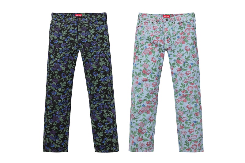 Supreme x Levi's 2016 Spring Summer Floral Collection
