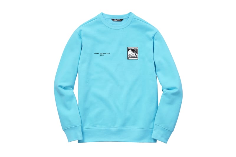 supreme north face steep tech crewneck