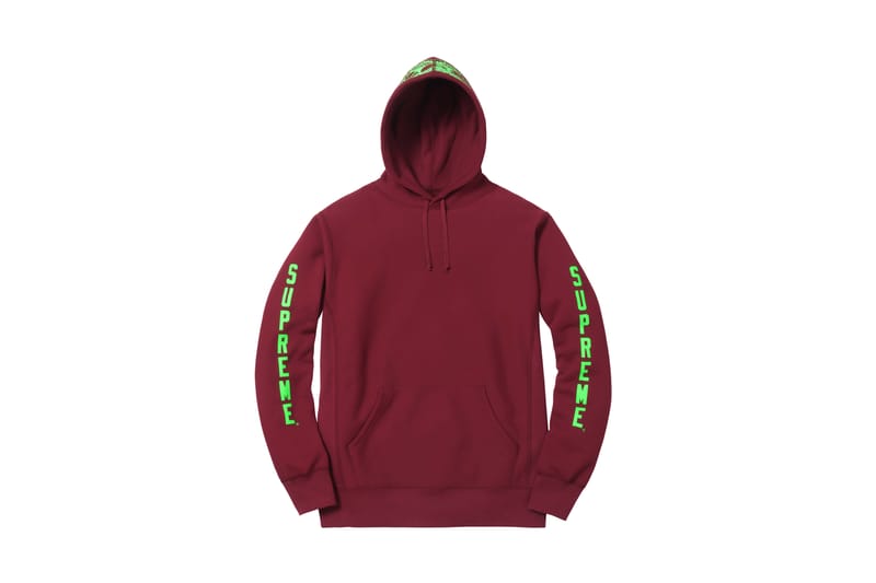 supreme x antihero hoodie