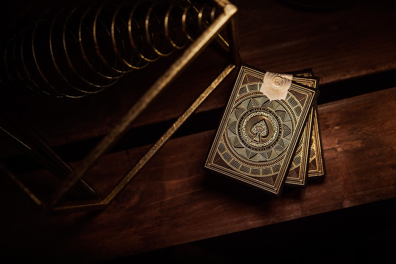 Gold Foil Citizen Playing Cards
