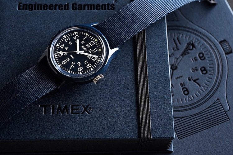 Timex and Engineered Garments Revisit the Classic Camper Watch in Classic Navy