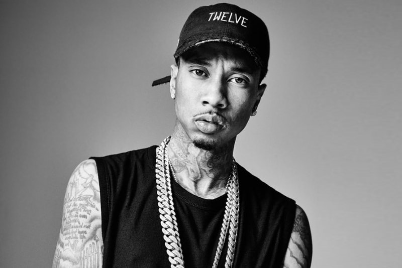 Tyga and Marcelo Burlon Clothing Collaboration