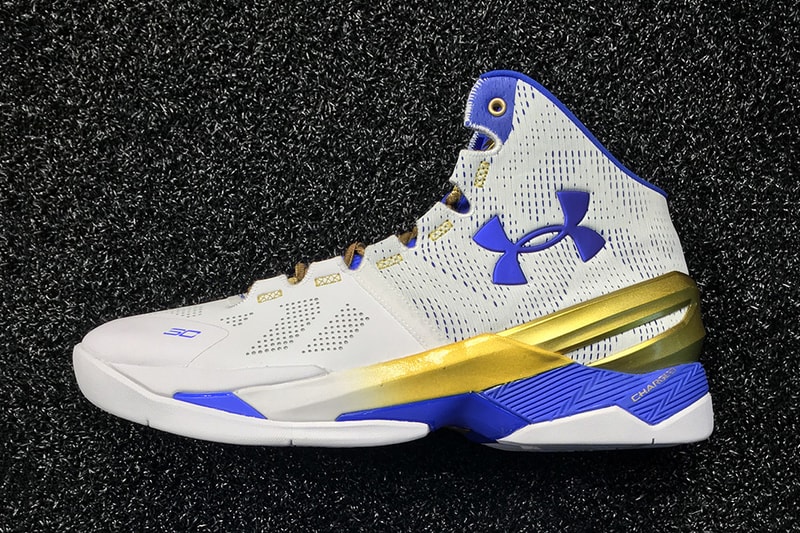 Under Armour Stephen Curry 2 Gold Rings and Finals Player Exclusive Sneaker