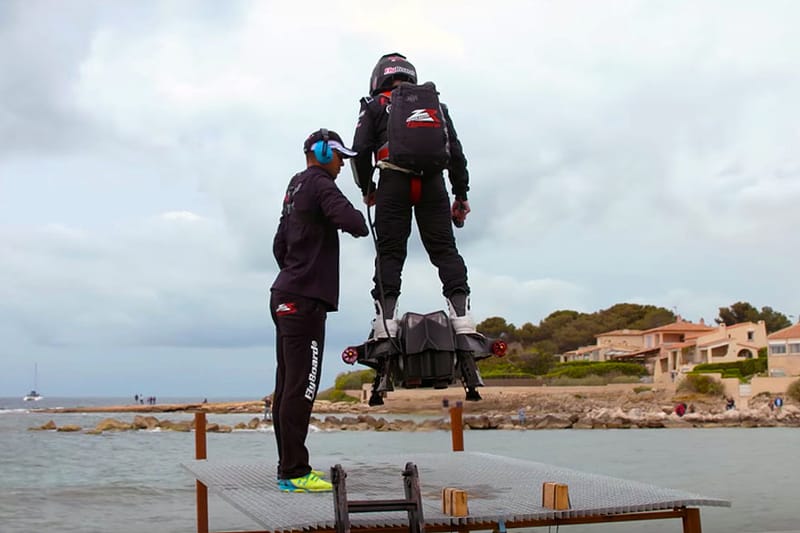 Watch This Guy Break the World Record for Farthest Hoverboard Flight